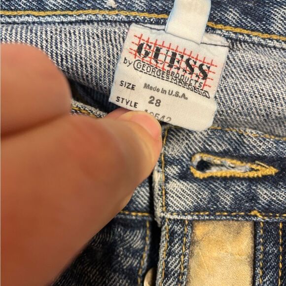 Vntg GUESS by Georges Marciano 28” - Picture 5 of 6